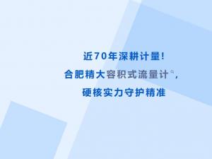 近70年深耕計(jì)量!合肥精大容積式流量計(jì)，硬核實(shí)力守護(hù)